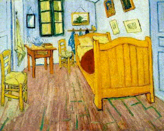 The Bedroom at Arles - 1888